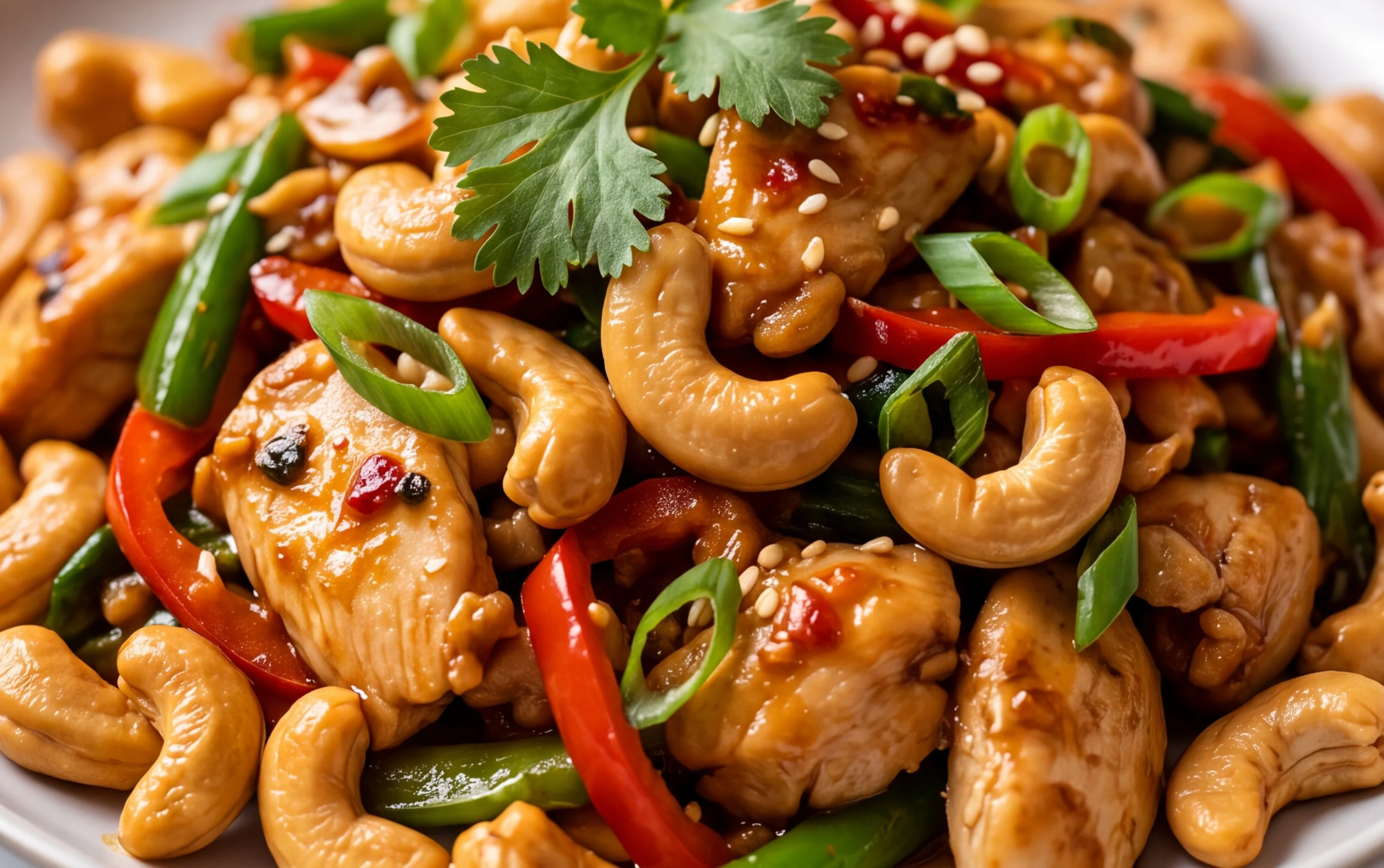 Thai Cashew Chicken Stir Fry